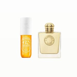 pack jaune ( brume 62 + testeur burberry godess)