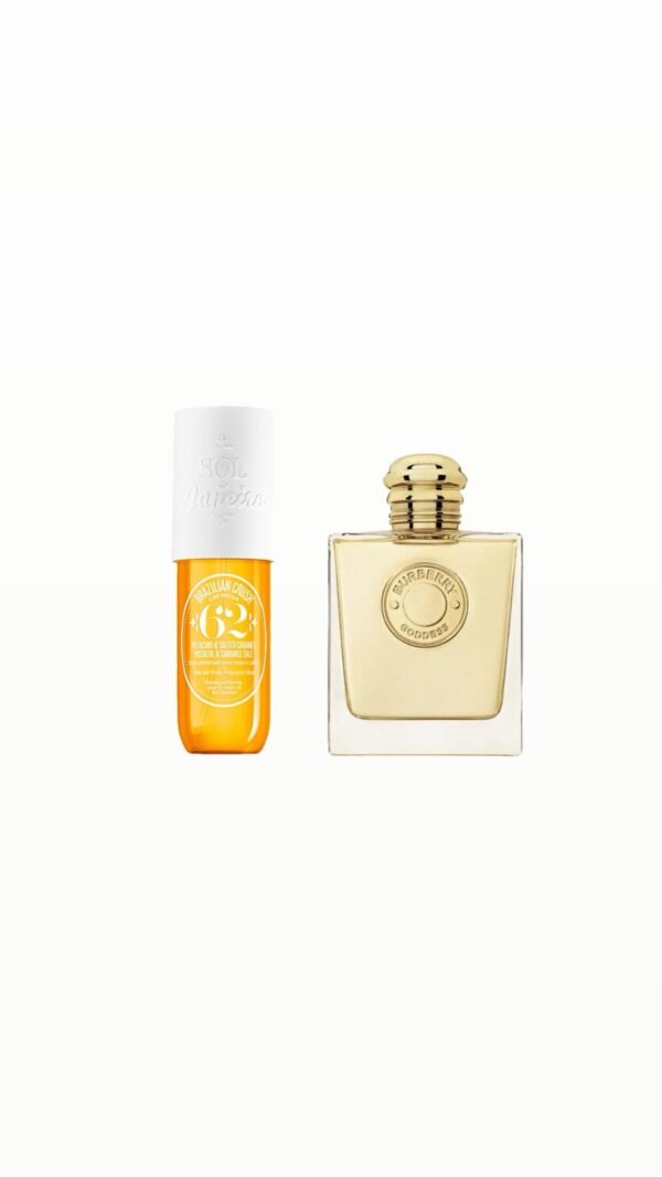 pack jaune ( brume 62 + testeur burberry godess)